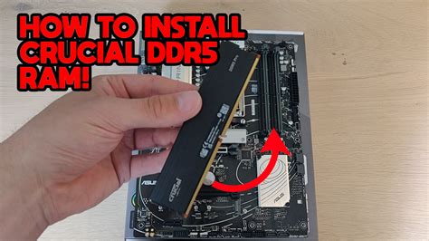 how to install ddr5|Get The Most Out Of Your Pc: How To Install Ddr5 Memory And .